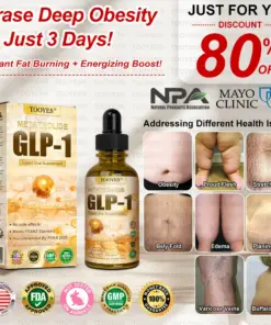 TOOYES® Orfrogilpron & Moringa GLP-1 activation, Apple cider vinegar, Turmeric Herbal Oral Liquid