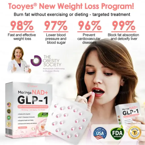 Tooyes® GLP-1 High-Concentration Liquid Pearls
