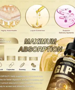 TOOYES®Tirzepatid & Moringa GLP-1 activation Diet Drops