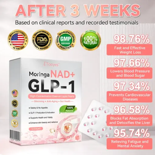 Tooyes® GLP-1 High-Concentration Liquid Pearls –NAD+